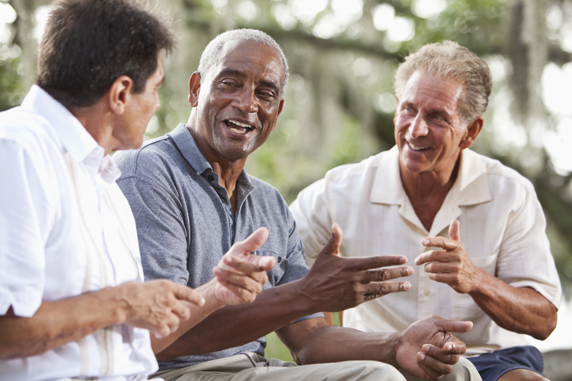 A group of middle-aged men.