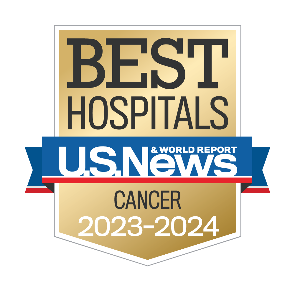 US News and World Report Badge for Cancer